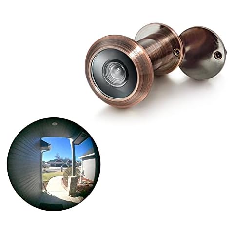 TOGU TG2614YG-AC Brass Door Viewer with Privacy Cover Cover