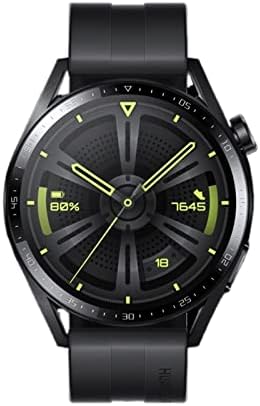 HIONRE Smart Watch Smartwatch | 2 Weeks Battery Life | All-Day SpO2 Monitoring | Personal AI Running Coach Electronic Digital (Color : 46mm Black)