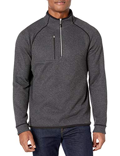 Veste demi-zip Cutter & Buck Homme Gris L | Sweat sport chic