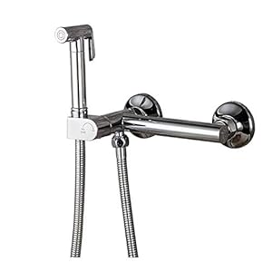 Hcvyqmmj Chromowany Zestaw Bidetowy Łazienkowy