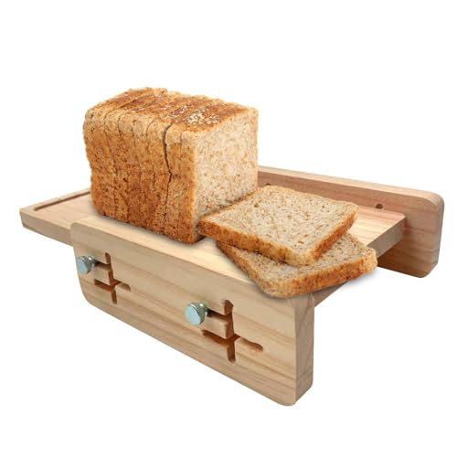 Guía de corte de pan, guía de corte de pan, guía de corte de pan, divisores de rebanador de bagel, guía ajustable para rebanar sartén, utensilio de cocina, suministros para hornear para Souward Dow