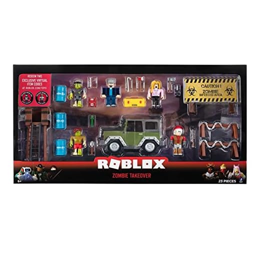 Roblox Action Collection - Zombie Takeover Value Box [Includes Exclusive Virtual Item]