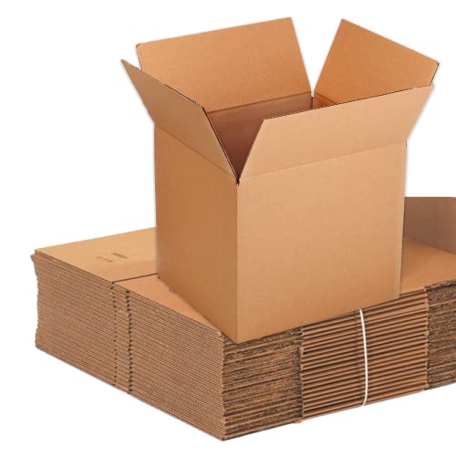 Image of BOX USA Shipping Boxes Medium 16 inchL x 14 inchW x 14 inchH 25-Pack - Corrugated Cardboard Box for Moving, Mailing, Packing, Packaging and Storage