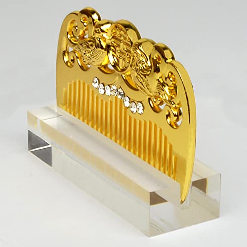 Juanxian Mandarin Duck Hair Comb With Base Romance Comb Animals Comb for Women, Mandarin Duck Comb, 3.15 x 1.77 in - Image 2