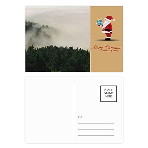 Cartes postales Mountain Fog Forest lot de 20 pour correspondance nature