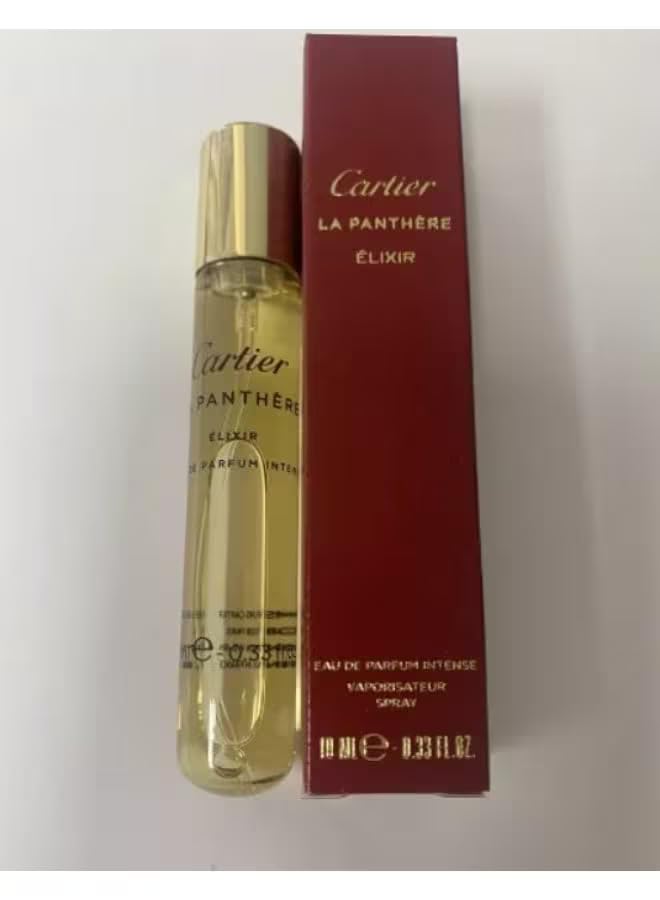 Cartier La Panthere Elixir for Women 0.33 oz Eau de Parfum Intense Travel Spray