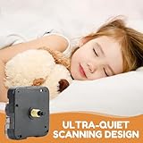 Replacement 12888 Silent Quartz Mechanism Wall Clock Motor Battery Operated DIY Repair Parts Kit Axis Length 16mm No Hands Shaft No Ticking Precise Sweep - Image 6