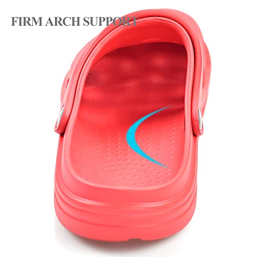 Image of PIMIO Garden Clogs for Women and Men,Slip On Work Shoes with Arch Support,Womens Mens Quick-Dry Water Shoes Casual Sandals,Comfortable Slippers