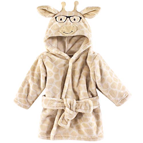 Image of Hudson Baby Unisex Baby Plush Animal Face Bathrobe