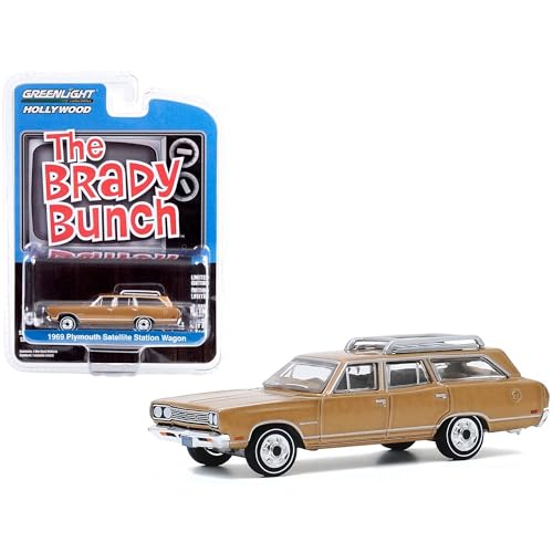 Modelo 1969 Plymouth Satellite Station Wagon 1:64 miniatura 1