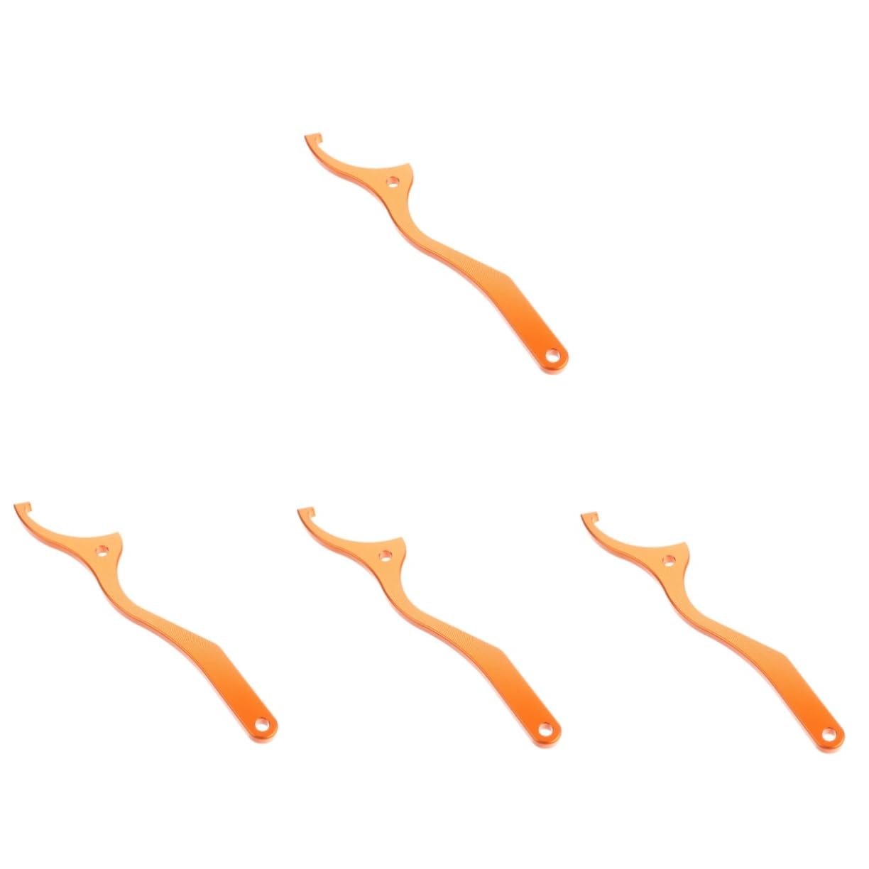 Gatuida 4pièces Clé à Molette Pour Amortisseur Arrière De Sx Sxf Outil De Réglage c Pour Amortisseurs Wp Précision Et Durabilité