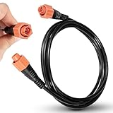 Bzumperyz Replacement Part for Lowrance Ethernet Crossover Cable Yellow Cat5e Cable, 6-Feet, High-Speed, Plug and Play, Waterproof (6 Feet)