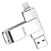 [MFi Certified] iPhone USB Flash Drive 64GB for iPhone XR XS Max iPad Lightning External Storage Photo Stick for iPhone X,iPhone 7,iPhone 5,iPad Mini,iPad air,iPod,Mac and PC【Upgraded Version】