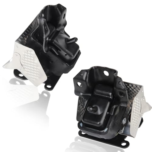 2PCS Engine Motor Mount Kit with Heat Shield Compatible with 2007-2014 Chevrolet Tahoe GMC Sierra Yukon Cadillac Escalade Silverado Suburban,Replace 15854939 15854941 A5365HY
