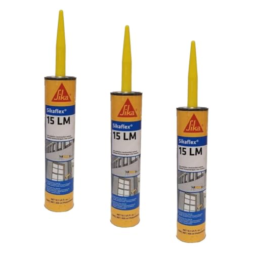 Sikaflex 15LM, sello elastomérico bajo módulo, 300ml pack 3 miniatura 1