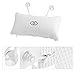 FTVOGUE Non-Slip Bath Pillow Bathtub Spa Cushion with Suction Cups Head Neck Support