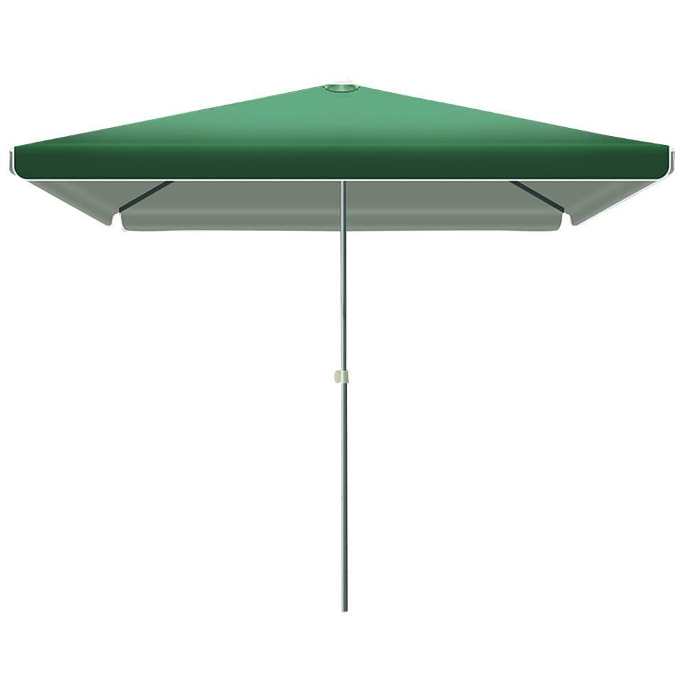Toldo para jardín de 2,2x2,8m parasol voladizo rectangular verde