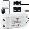 eKyro Smart Garage Door Opener – Universal WiFi Remote Controller Compatible with Alexa, Google Home, iPhone, Siri, Android, Door Left Open Alert, Door Security Systems, Updated Model