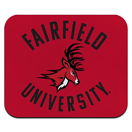 Fairfield University Stags Logo Low Profile Thin Mouse Pad Mousepad