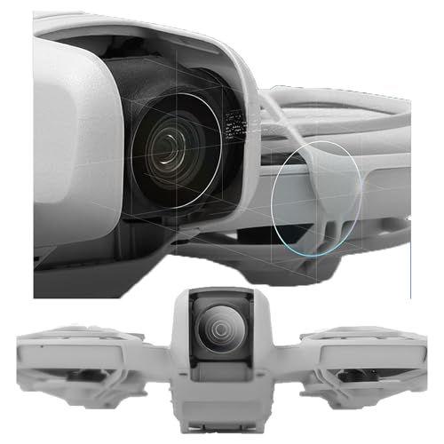 CERFFOOL 2 Set 9H Tempered Lens Film for DJI NEO Camera Lens Screen Protector for Drone Camera Accessories Explosion-Proof Anti-Scratch Anti-Bubble
