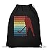 Hockey Spieler Retro Turnbeutel | Feldhockey Hallenhockey Vintage Gymsac