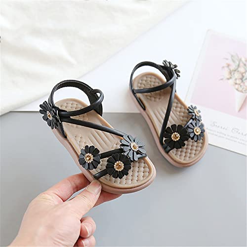 Little Girls Flip Flops Toddler Baby Girl Shoes Small Flower Soft Bottom Shoe Dew Toe Shoe Bag Cute High Heels for Girls2