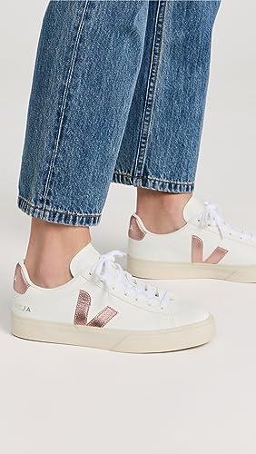 Image of Veja Women's Campo Sneakers, Extra White Nacre, 8.5 Medium US