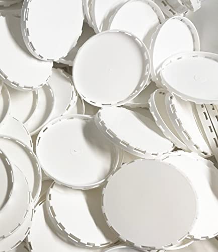 Image of Generic Keg Caps-100pcs. Protect the filling and valve of your kegs with a vented keg cap. MATERIAL: PLASTIC. (WHITE)