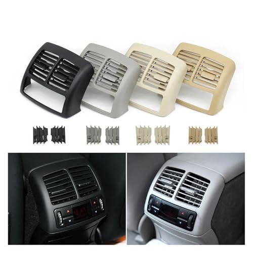 Cubierta de salida de aire acondicionado trasero Benz Clase E 2003-2008 3