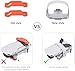 Propeller Guard+16PCS Propeller Blade +Propeller Holder Starp for DJI Mini 2 Mini 4K/Specta Drone,Light Weight Props Guard Bumper for Mavic Mini SE Drone Protective Accessory