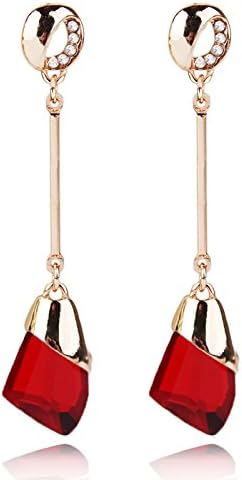 AAA Quality 18k Gold Plated Crystal Earrings For Women & Girls