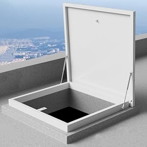 Dailify 01020 Quadratische Dachluke 60x60cm