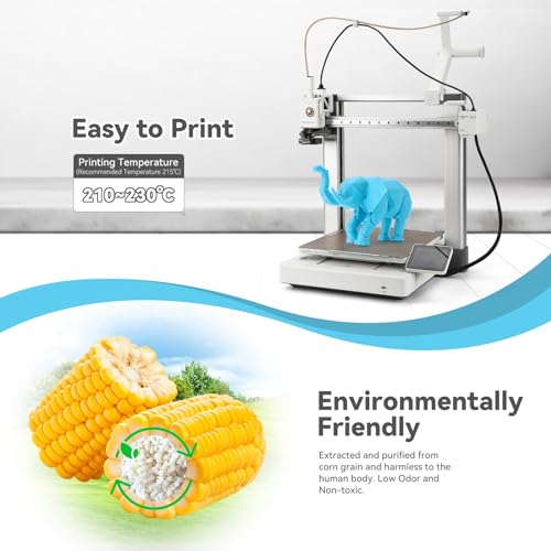 Image of 3DHoJor PLA Pro (PLA+) Filament 1.75mm, 3D Printer Filament, Cardboard Spool, Dimensional Accuracy + /- 0.03 mm-Light Blue, 1kg
