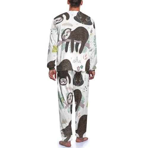 Pyjama homme manches longues idéal pour des dimanches cocooning