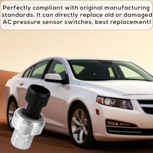 AC Pressure Switch Sensor, AC High Pressure Switch OEM#1551343 13587668 AC Refrigerant Pressure Sensor Switch HVAC Pressure Transducer for Buick Cadillac Chevrolet GMC Pontiac Ford Isuzu - Image 2