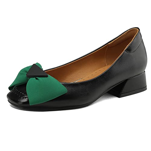 Mocassins Mary Janes à talon carré Lizoleor pour femme
