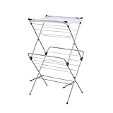 Honey-Can-Do 2-Tier Mesh Top Drying Rack DRY-09232 Silver, 40 lbs