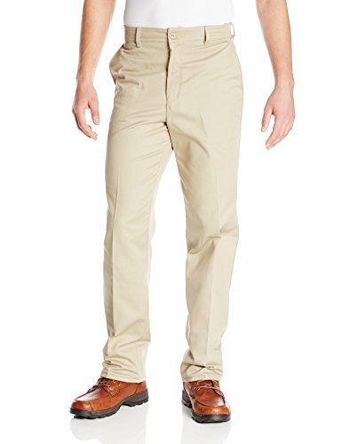 Red Kap Calça de trabalho masculina de algodão resistente a rugas