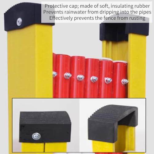 Barrière de sécurité portable rétractable et barrière extensible à roulettes maison - 3