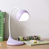voltaje led morado Diseño liviano y portátil: lámpara portátil de diseño YyiHan de diseño portátil liviano, esta hermosa lámpara de escritorio se utiliza igualmente en el hogar tanto en interiores como en exteriores. Flexible pero resistente lo hace flexible en 360 grados, más conveniente para iluminar la posición correcta que desea. Esta lámpara de escritorio es adecuada para oficina, mesita de noche, escuela, trabajo y lectura, etc.