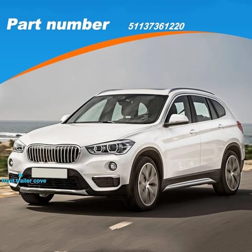 Cache-crochet remorquage avant perdu ? Solution pour BMW X1 F48