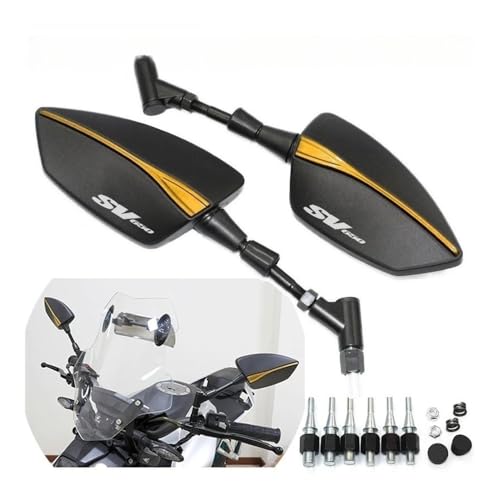 Espejos retrovisores para motocicletas con sistema de giro universal 2