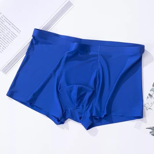 Image of GirlFriend Ultra-Soft Lycra Material Trunks for Men| Ice-Silk Seamless Men Short | Underwear | Breathable Antibacterial Boxers