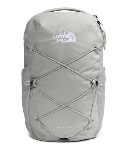 Image of The North Face Jester Everyday Laptop Backpack - Commuter Daypack, Water Repellent, Laptop Sleeve, Stone Slab, One Size