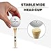 SAPLIZE Golf Tees Bamboo Tees, Pack of 100 (2-1/8