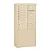 Salsbury Industries 3910DA-10SFP Free Standing Horizontal 4C Mailbox, Sandstone
