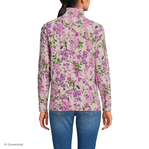 Image of Lands' End Anyweather Fleece Quarter Zip Pullover