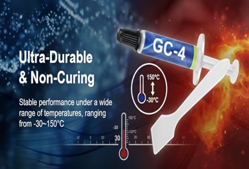 Image of Gelid Solutions GC-4-3.5g Thermal Compound for Heat Sinks | Maximum Thermal Conductivity | Easy to use | Non-Corrosive