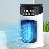 Generisch Kühllüfter - Tragbares Tisch-Klimagerät,Tragbar Für Innen Außen Büro Zuhause Schlafzimmer