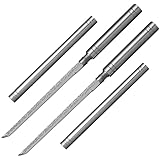 Stainless Steel Blade, All Steel Solid Handle for Home Use, Portable Fruit Knife,Outdoor Camping, Fishing Pocket Knife, Survival Tactical Knife, 8.5 Inch - 2Pcs